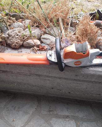 Taglia erba e Taglia siepi  Stihl a batteria.