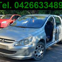 Ricambi usati PEUGEOT 307 1.4 BENZINA -NO MOTORE