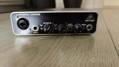 Behringer UMC22 scheda audio USB