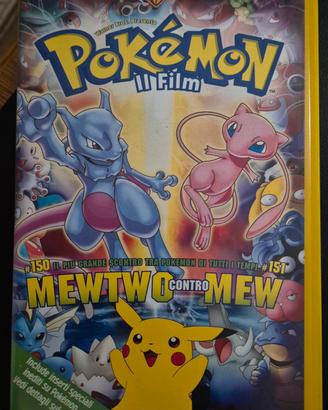 VHS  Pokémon il Film - Mewtwo contro Mew", 