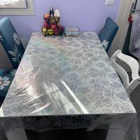 Tavolo allungabile effetto marmo