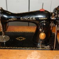 ANTICA  MACCHINA DA CUCIRE SINGER