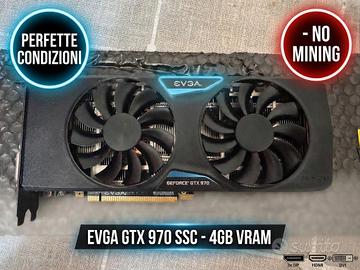 Scheda Video EVGA GeForce GTX 970 SSC - 4GB