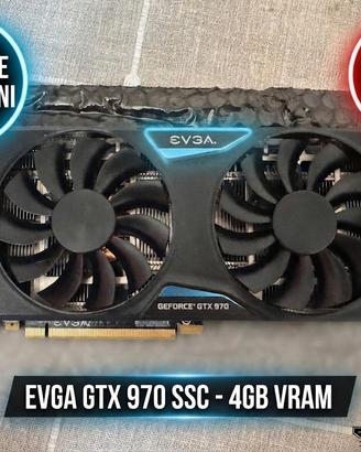 Scheda Video EVGA GeForce GTX 970 SSC - 4GB