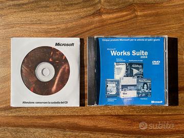 Microsoft Word + Works Suite retro computer vintag