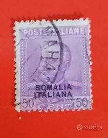 Somalia italiana 1930- 50 ct lilla