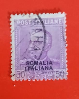 Somalia italiana 1930- 50 ct lilla