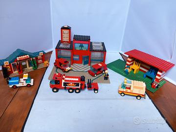 LEGO STAZIONE DEI VIGILI DEL FUOCO, MECCANICO E DI