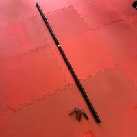 Bilanciere nero plastica con mollette 160cm 25mm