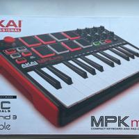 AKAI professional MPK compact keyboard Nuova