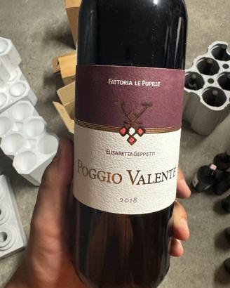 VINO FATTORIA LE PUPILLE POGGIO VALENTE 2018