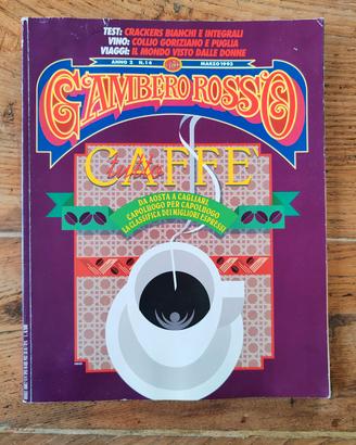 rivista Gambero Rosso dedicata al caffè 
