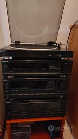 IMPIANTO STEREO SONY ANNI 90