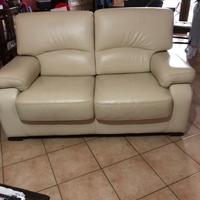Divano in pelle 2 posti