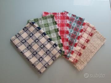 Tovagliette tessuto tirolese fatte a mano 30x40 cm