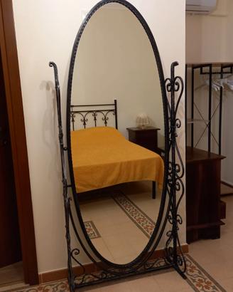 Specchiera in ferro battuto
