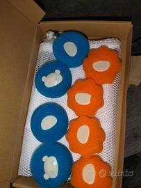 8 Palline Acchiappapeli Lavatrice (2 Set)