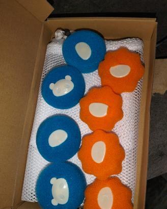 8 Palline Acchiappapeli Lavatrice (2 Set)