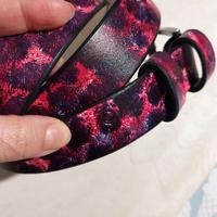 Cintura Made in Italy in cuoio lavorato a mano