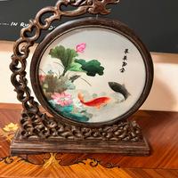 Jun fatto a mano 100% seta all' interno del vetro