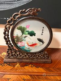 Jun fatto a mano 100% seta all' interno del vetro