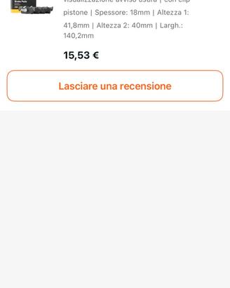 RIDEX kit pastiglie freni