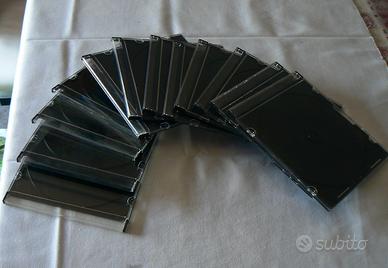 90 custodie vuote per cd/dvd formato slim