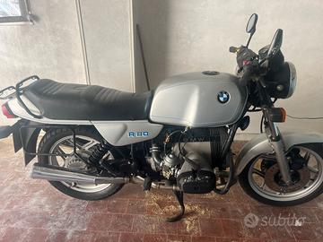 BMW r 80 anno 1984 moto storica