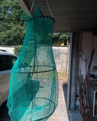 Nasse e arpione da pesca