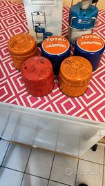 Lanterna da campeggio a gas con bombole