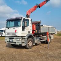 EUROCARGO 180E27 GRU E RIBALTABILE 