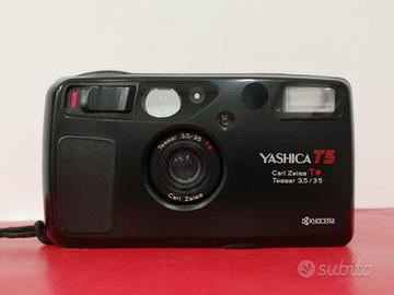 COMPATTA YASHICA T5 - OLIMPUS XA telemetro
