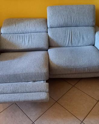 Divano 3 posti con relax