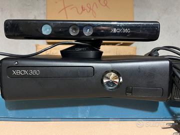 XBOX 360 S 4GB  CONTROLLER + KINETIK +  6 GIOCHI