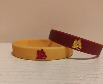 Bracciali AS Roma in gomma