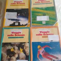 4 libri di scienze scuola media