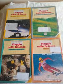 4 libri di scienze scuola media