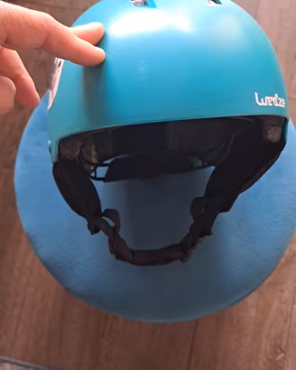 casco Decathlon bambino ragazzo sci bicicletta 