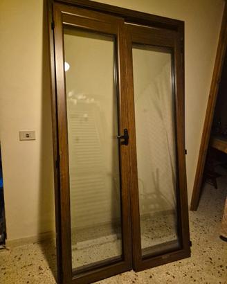 Porta vetrata alluminio taglio termico