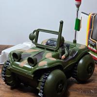 giocattolo militare buggy 4x4 a batteria,