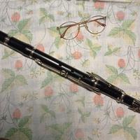 FLAUTO TRAV. D'EPOCA, 10 chiavi, Ebano, Restaurato