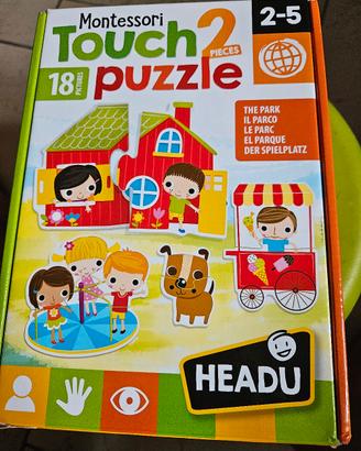 Montessori Touch Puzzle Il Parco 2-5 anni