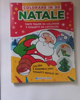 Colorare in 3D - Natale - Edizioni del Borgo