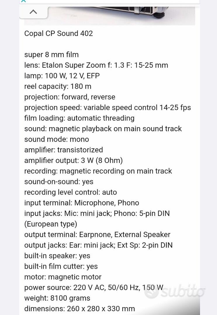 Copal CP Sound 402