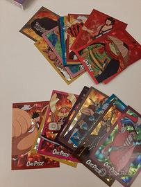 figurine e card panini one piece 