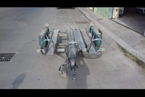 Carrello trasporto moto