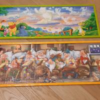 Puzzle ravensburger 1000 panorama con cornice