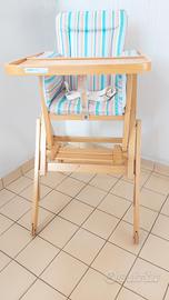 Seggiolone in legno FoppaPedretti