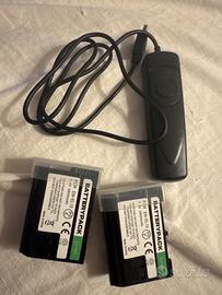 Batterie e telecomando NIKON D600-610