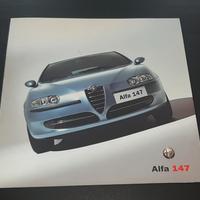 Alfa Romeo 147 Dépliant presentazione anno 2000